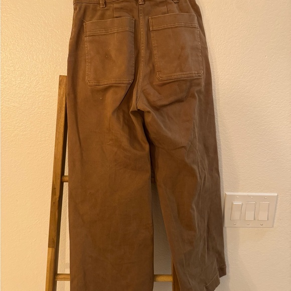 Everlane Women's Brown Wide-Leg Pants - Picture 10 of 10